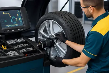 Serviço balanceamento de rodas de O Polo Borracharia Linhares em Linhares